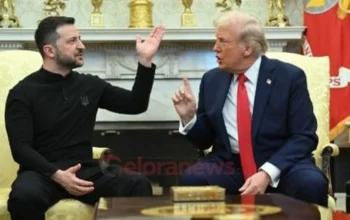 Presiden Ukraina Volodymyr Zelensky dan Presiden AS Donald Trump (foto: Geloranews.co/dok)