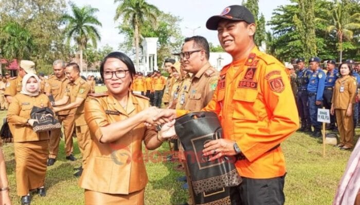 Kadis PUPR Barsel Hadiri Apel Besar Pasca Libur Lebaran