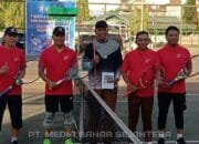 Turnamen Tenis Kapolres Cup Meriahkan Hari Bhayangkara ke-79 di Barito Selatan