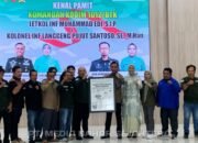 Kenal Pamit Dandim 1012/Buntok, PWI Barsel Beri Penghargaan dan Harapan